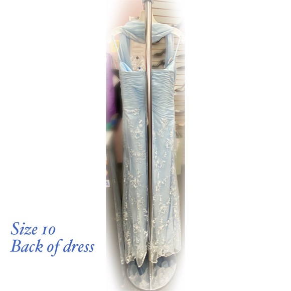 Formal dress Mother of the bride/groom (pale blue) - Picture 4 of 4